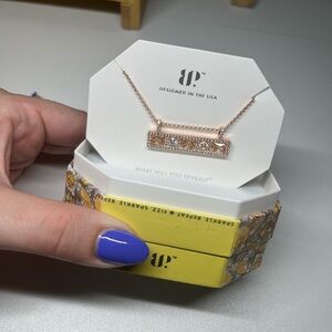 RBP8413 Statement Bar Goddess Necklace